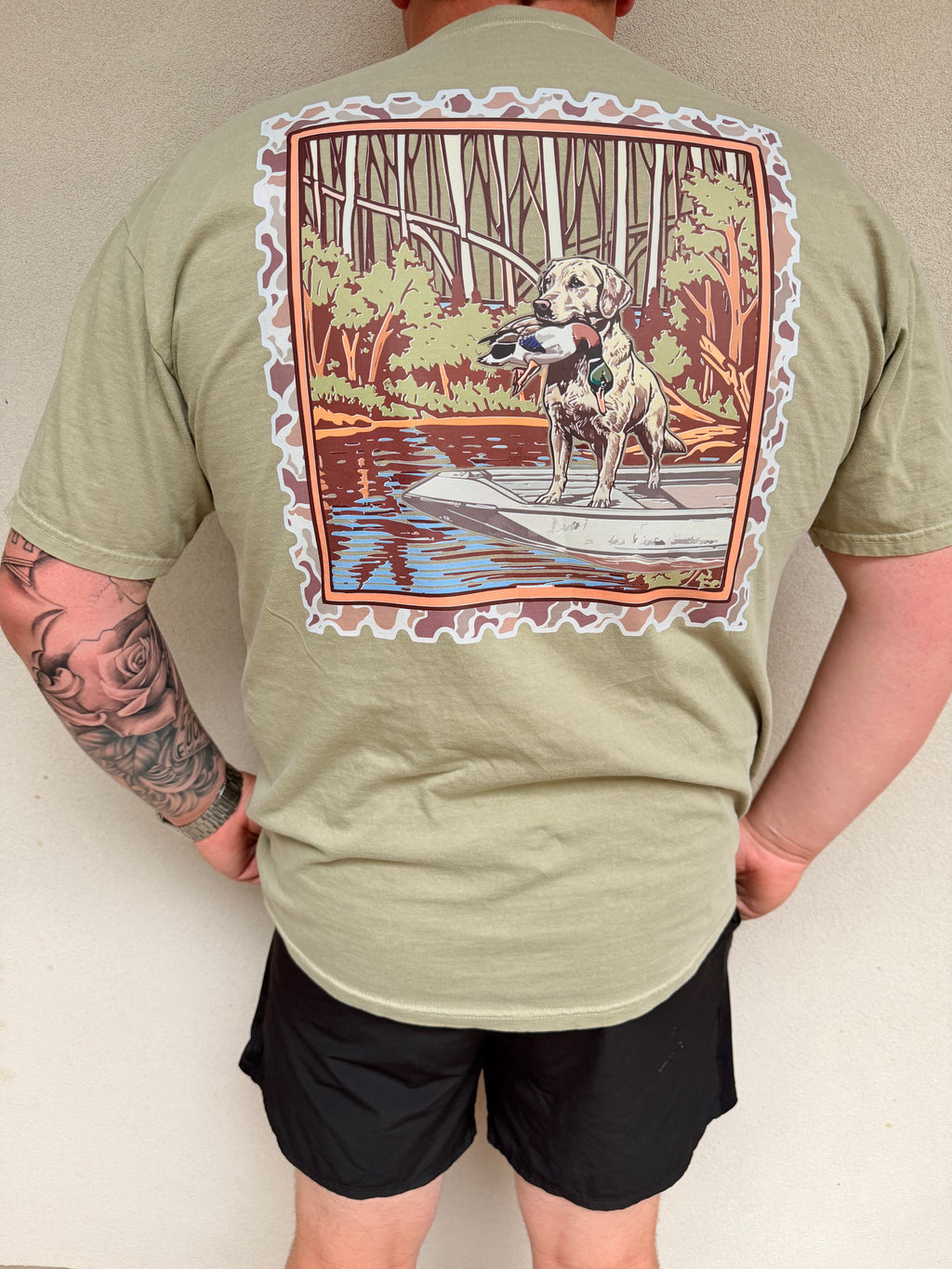 RT Pocket T-shirt-DUCK STAMP