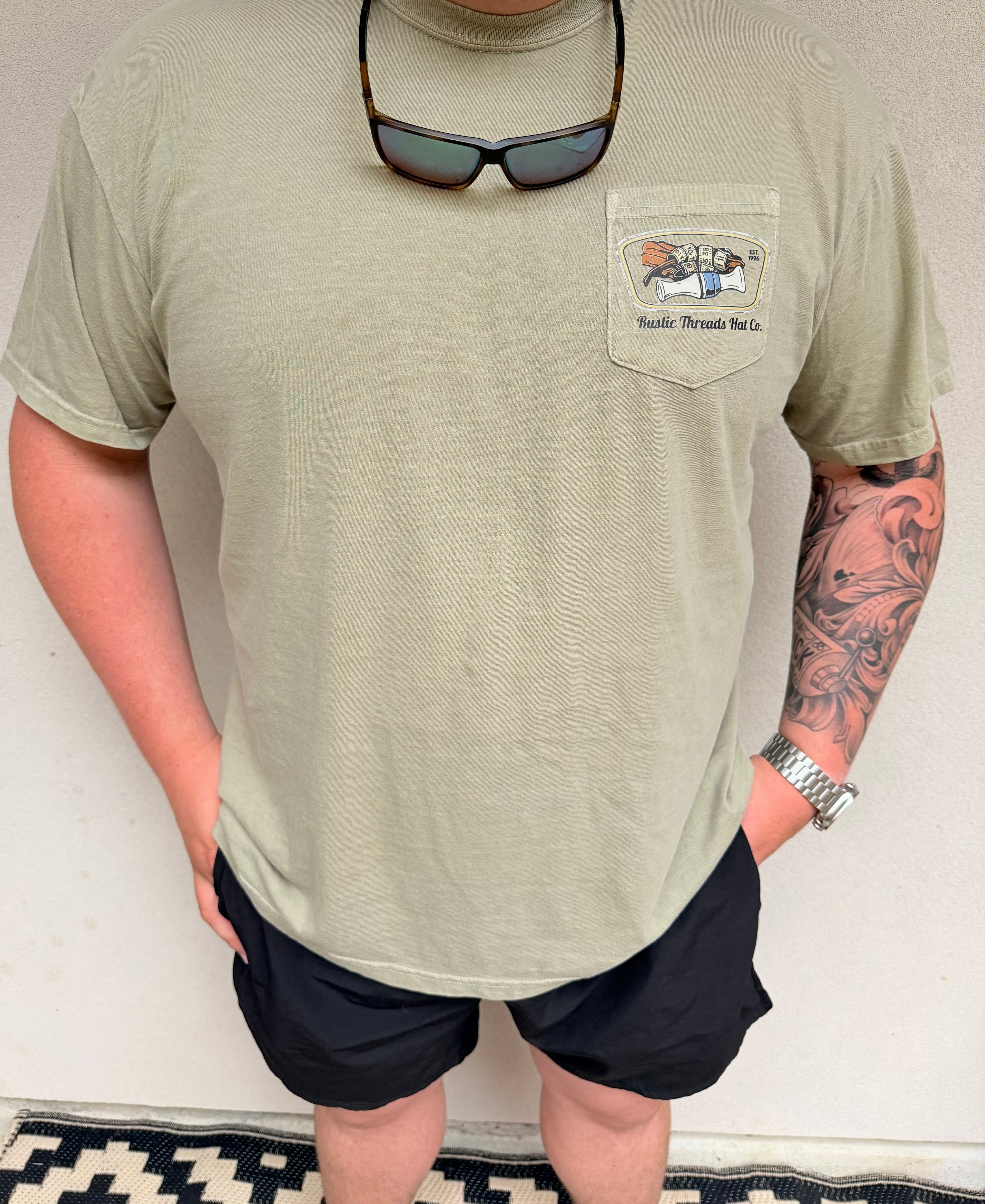 RT Pocket T-shirt-DUCK STAMP