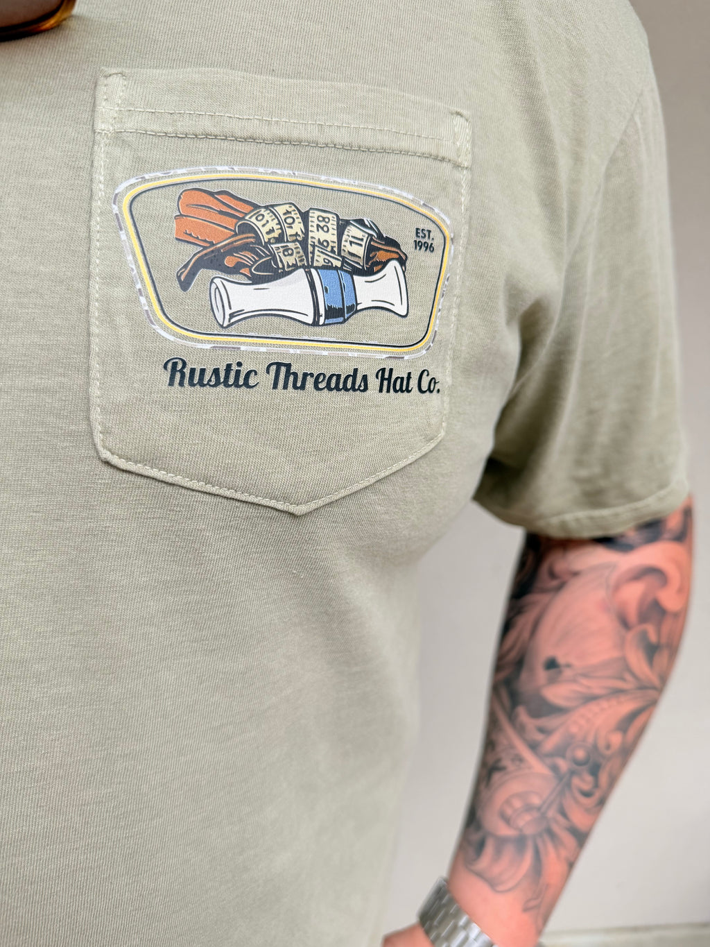 RT Pocket T-shirt-DUCK STAMP