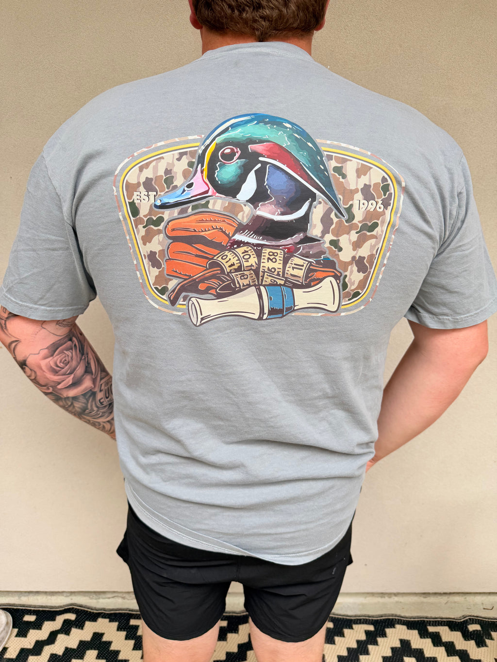 RT Pocket Tshirt-WOOD DUCK