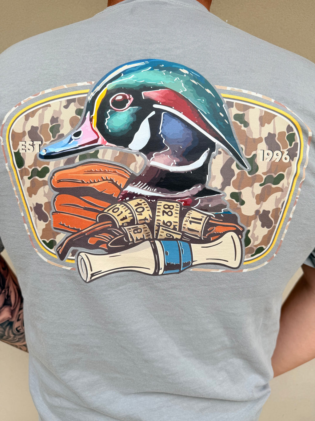 RT Pocket Tshirt-WOOD DUCK