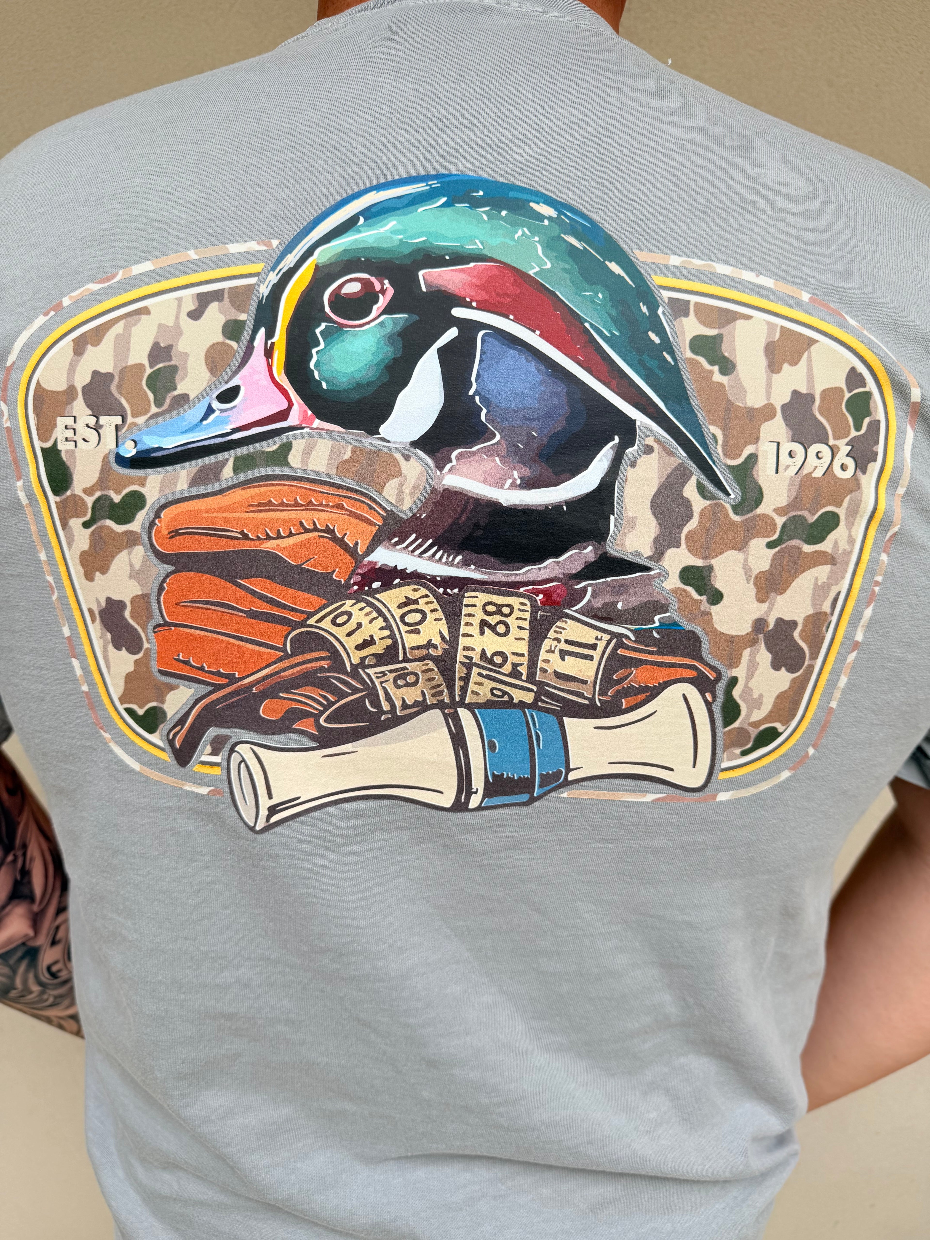 RT Pocket Tshirt-WOOD DUCK