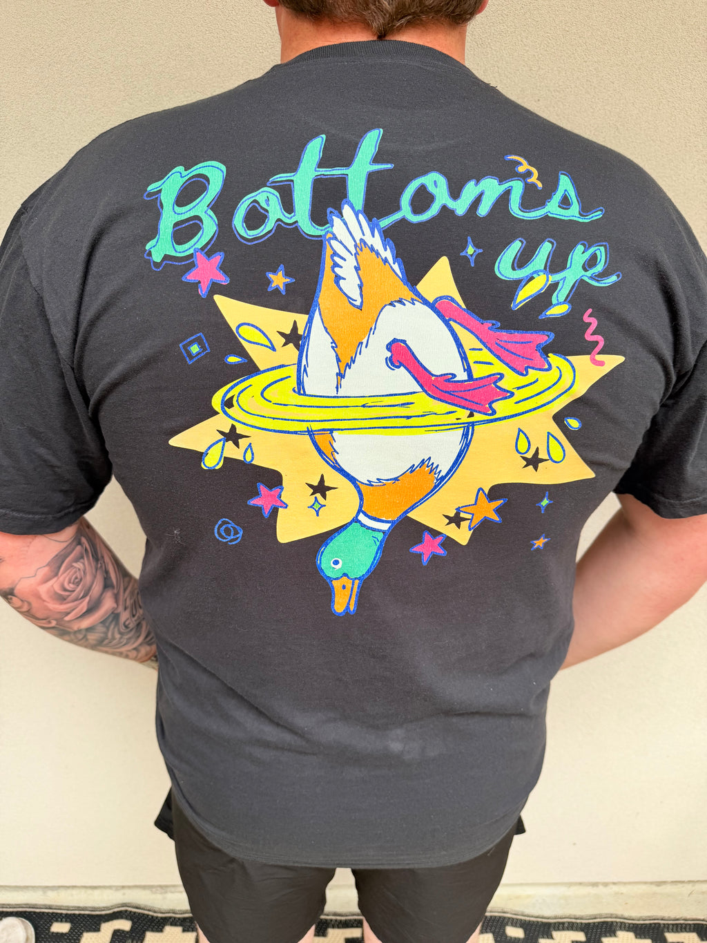 RT Pocket Tshirt- BOTTOMS UP
