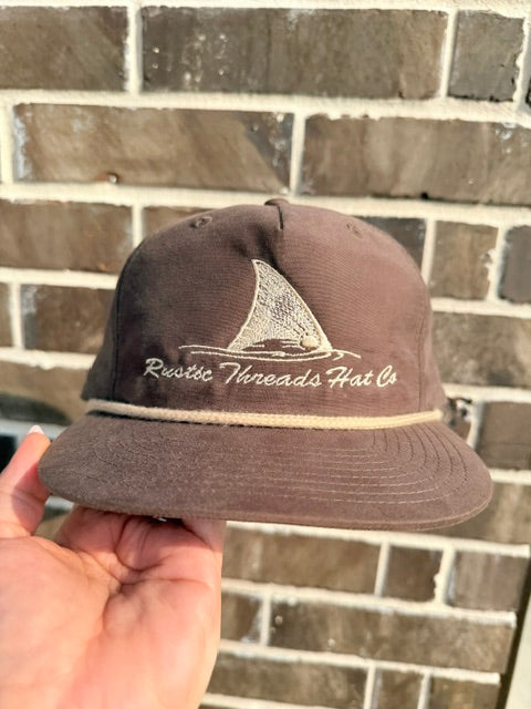 Rustic Threads Logo Hat-MOCHA